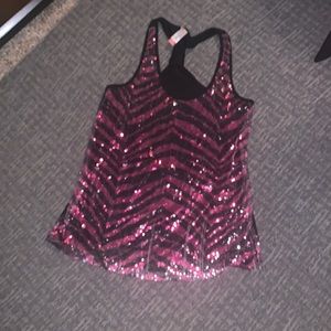 $1! No Boundaries Sequin tank